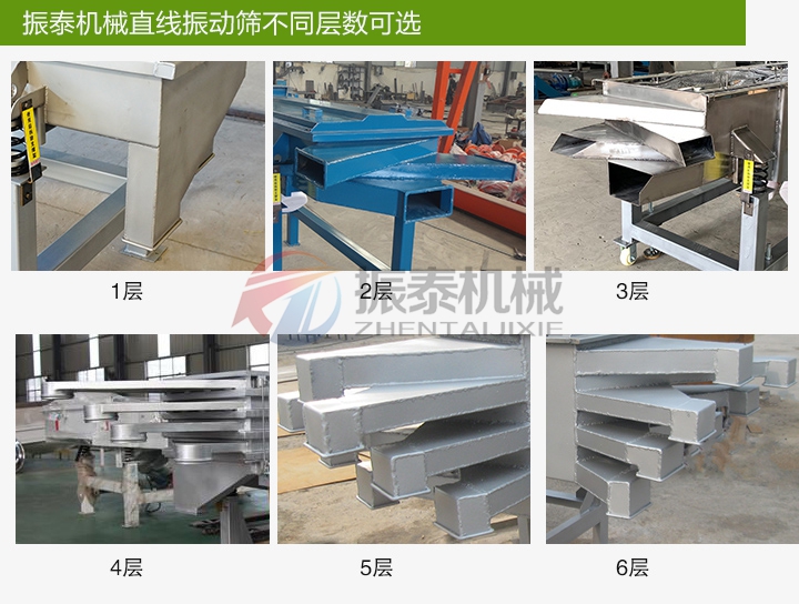鋼丸分級直線篩不同層數可選 鋼丸分級直線篩不同層數可選
