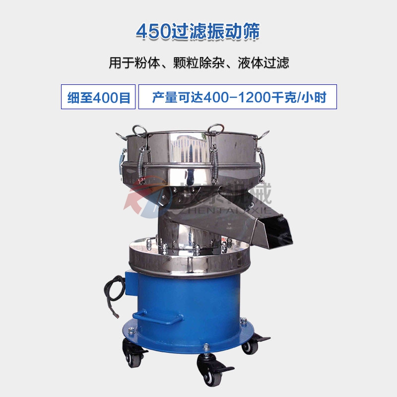 漿液過濾產量較小用哪種振動篩分設備好 漿液過濾產量較小用哪種振動篩分設備好