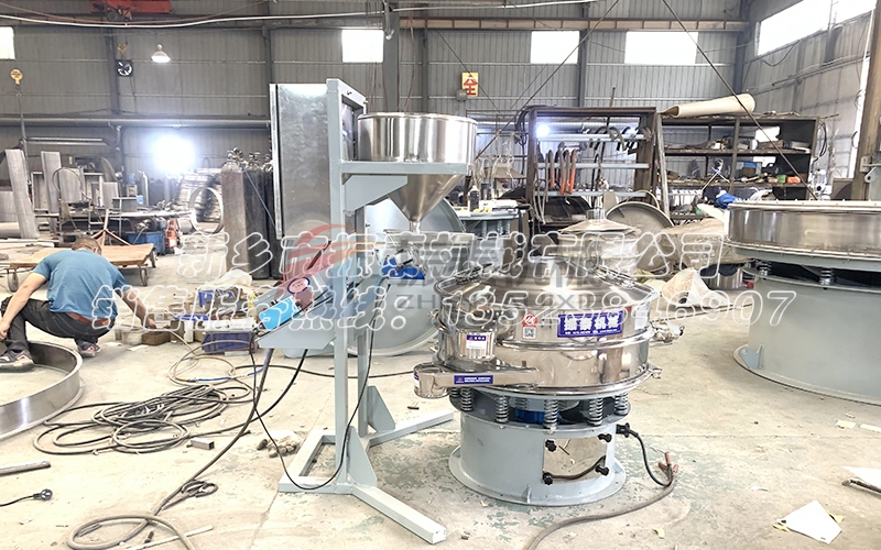 超聲波振動篩在金剛砂中的應用 超聲波振動篩在金剛砂中的應用