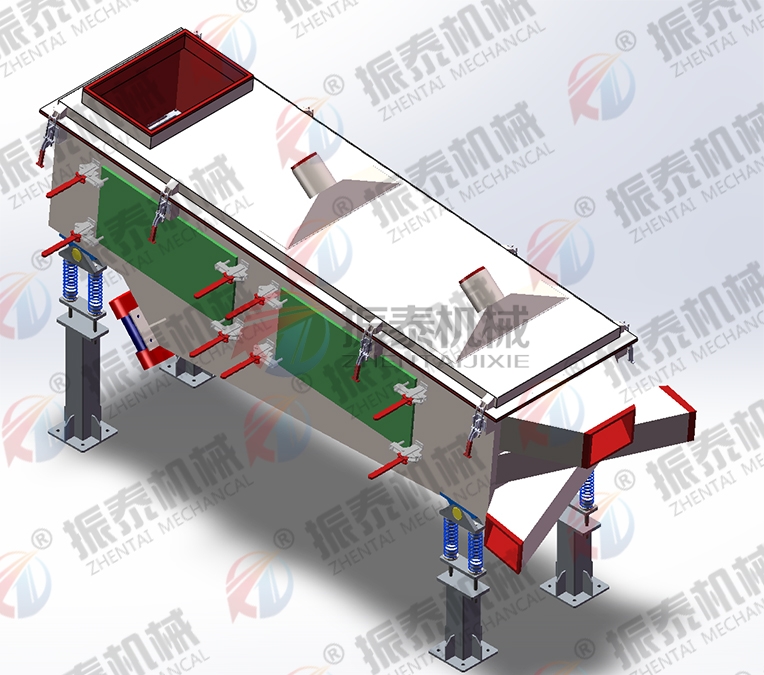 單晶硅多晶硅震動篩