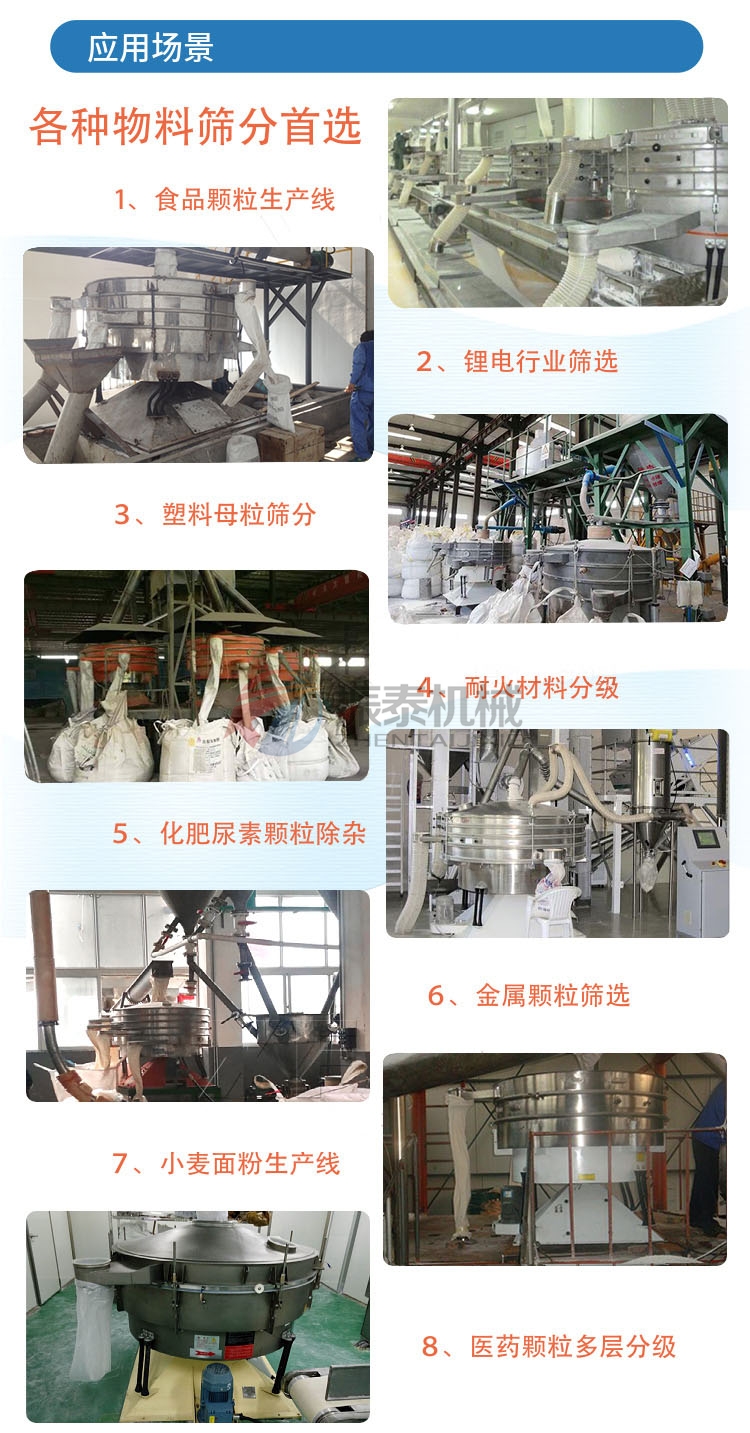 搖擺篩應用場景 搖擺篩應用場景