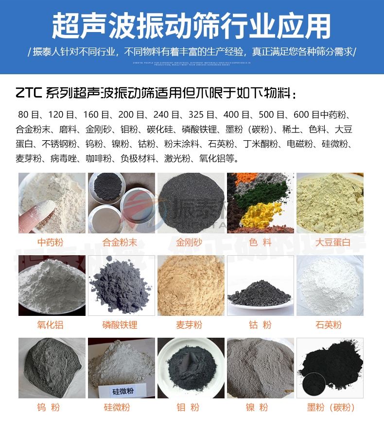 醫(yī)藥色素超聲波振動(dòng)篩行業(yè)應(yīng)用 醫(yī)藥色素超聲波振動(dòng)篩行業(yè)應(yīng)用
